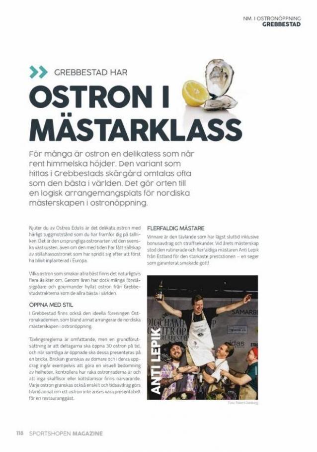 Sportshopen Magazine 2022. Page 118