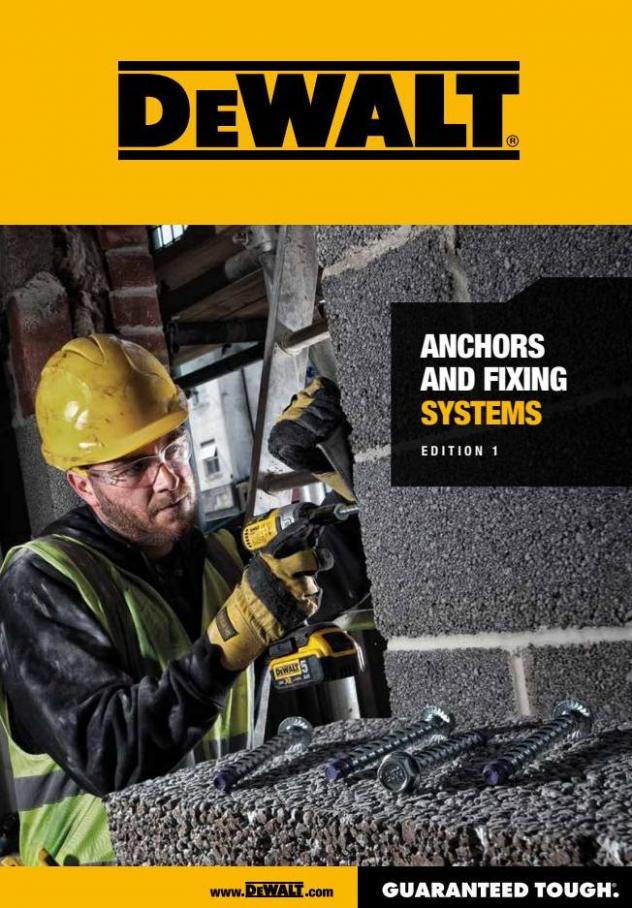 ANCHORS AND FIXING SYSTEMS. Dewalt (2022-11-06-2022-11-06)