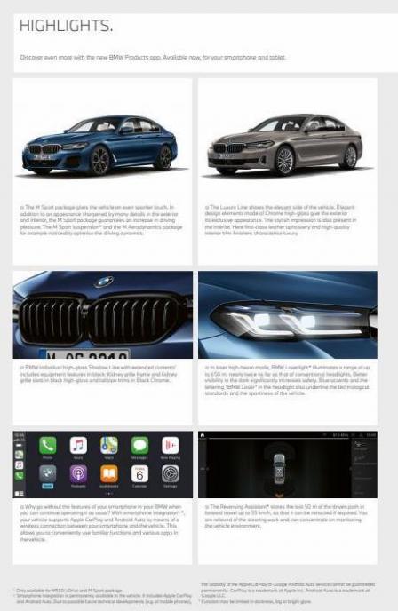 BMW 5-serie Sedan. Page 18