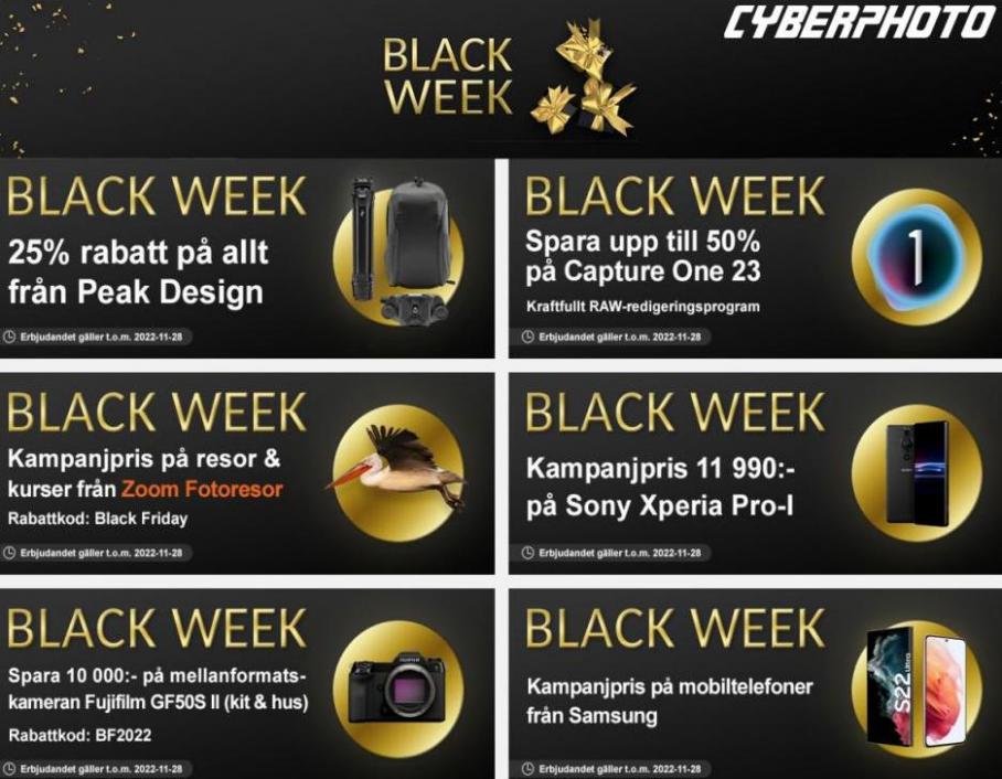 Erbjudanden Cyberphoto Black Friday. Cyberphoto (2022-11-28-2022-11-28)