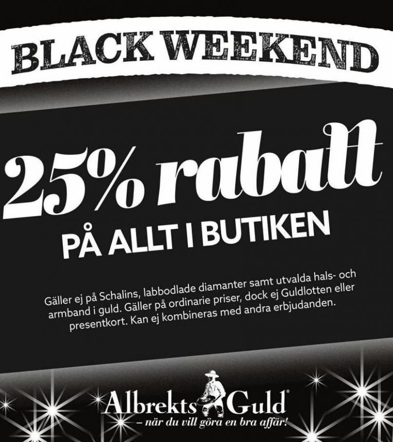 Black Weekend. Albrekts Guld (2022-11-27-2022-11-27)