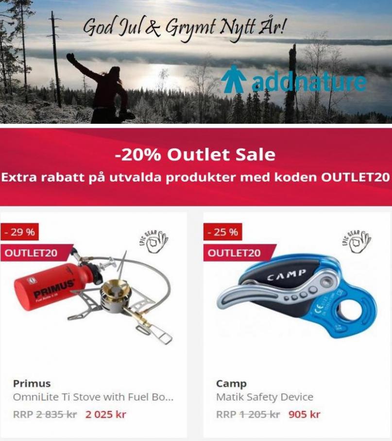 -20% Outlet Sale. Addnature (2022-12-03-2022-12-03)