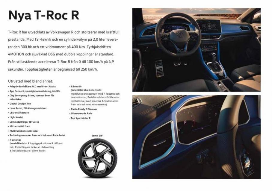 Volkswagen Nya T-Roc & Nya T-Roc Cabriolet. Page 10