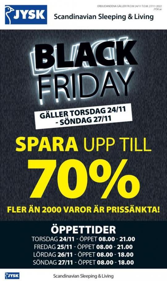 Black Friday kampanjtidning. JYSK (2022-11-27-2022-11-27)