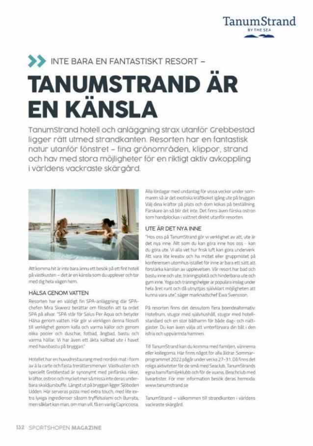 Sportshopen Magazine 2022. Page 132