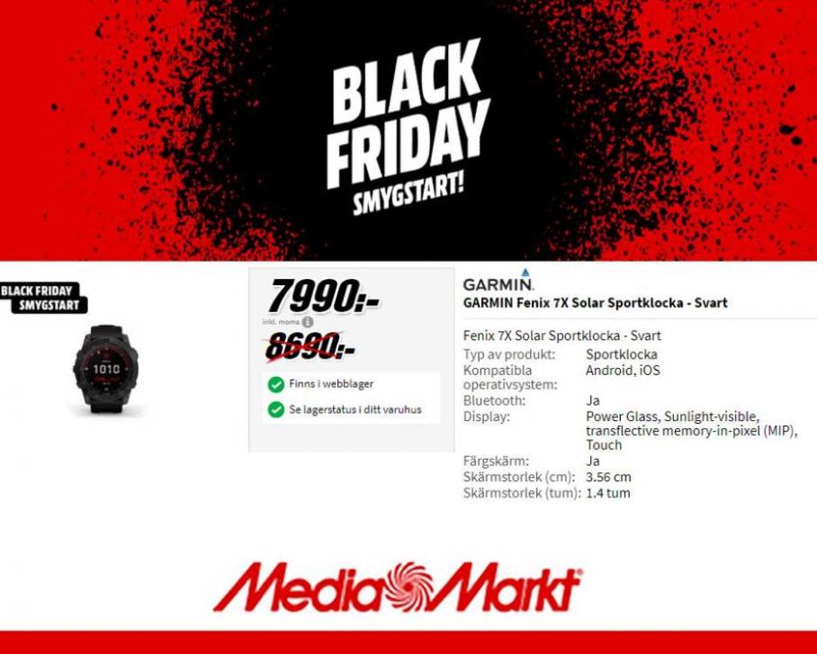 Black Friday promos. Media Markt (2022-11-25-2022-11-25)