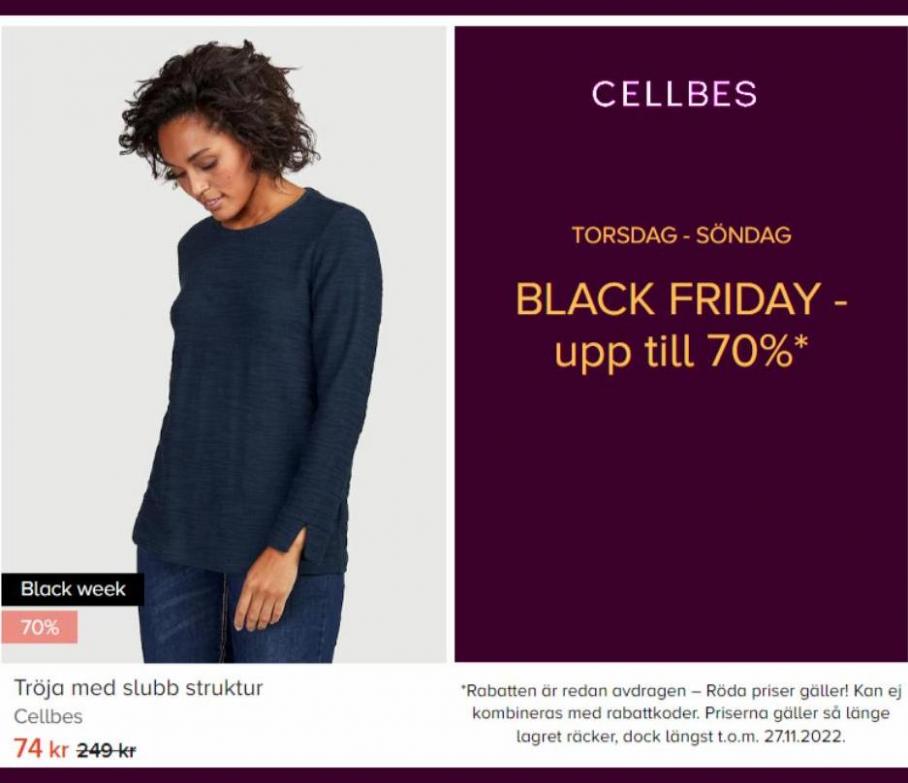 Black Friday promos. Cellbes (2022-11-27-2022-11-27)
