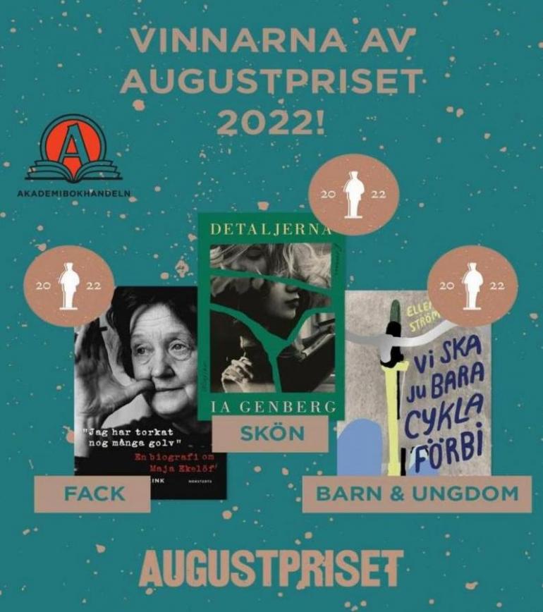 2022 års Augustpris!. Akademibokhandeln (2023-01-06-2023-01-06)