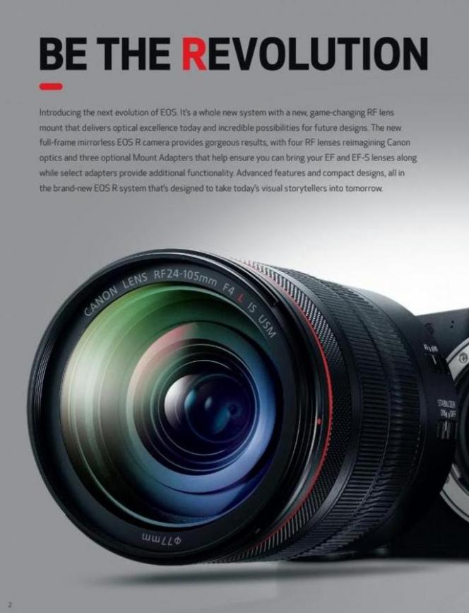 Canon EOS R System. Page 2