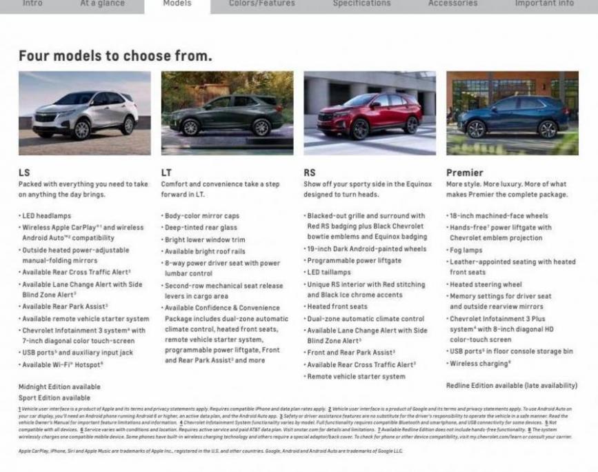 Chevrolet Equinox 2023. Page 4