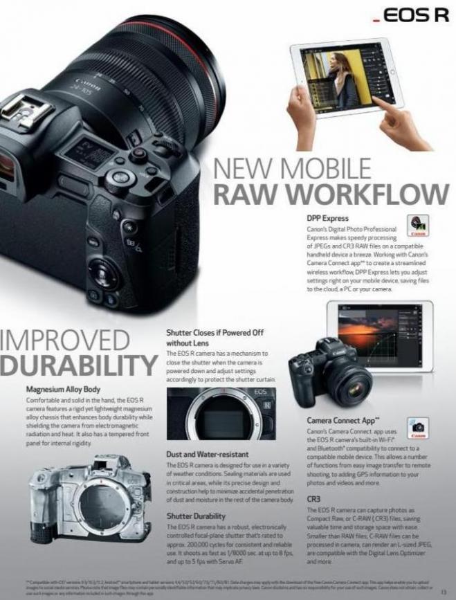 Canon EOS R System. Page 13