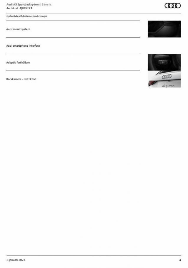 Audi A3 Sportback g-tron. Page 4