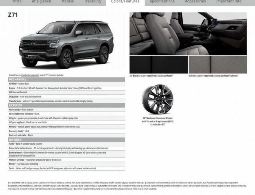 Chevrolet Tahoe 2023. Page 15