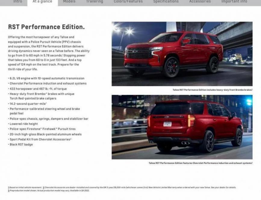Chevrolet Tahoe 2023. Page 4