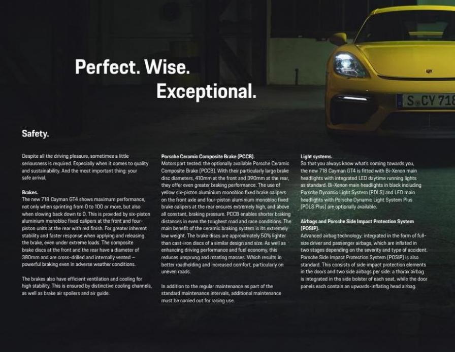 Porsche 718 Cayman GT4. Page 133