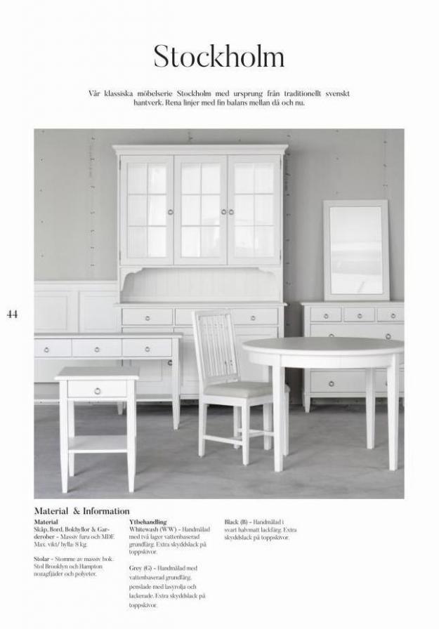 Englesson Katalog Möbler 2023. Page 44