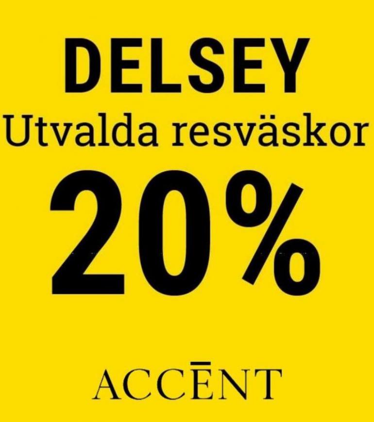 Varumärken–Delsey. Accent (2023-03-10-2023-03-10)
