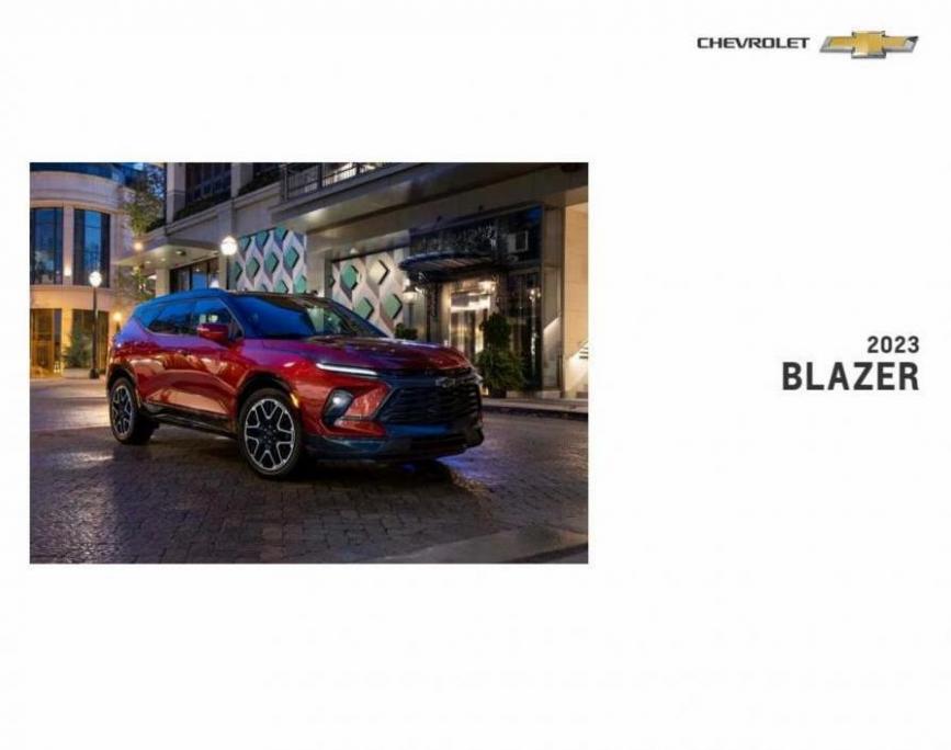 Chevrolet Blazer 2023. Chevrolet (2024-01-26-2024-01-26)