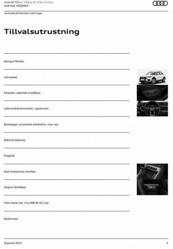 Audi Q3 TFSI e. Page 3