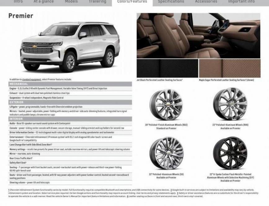 Chevrolet Tahoe 2023. Page 17