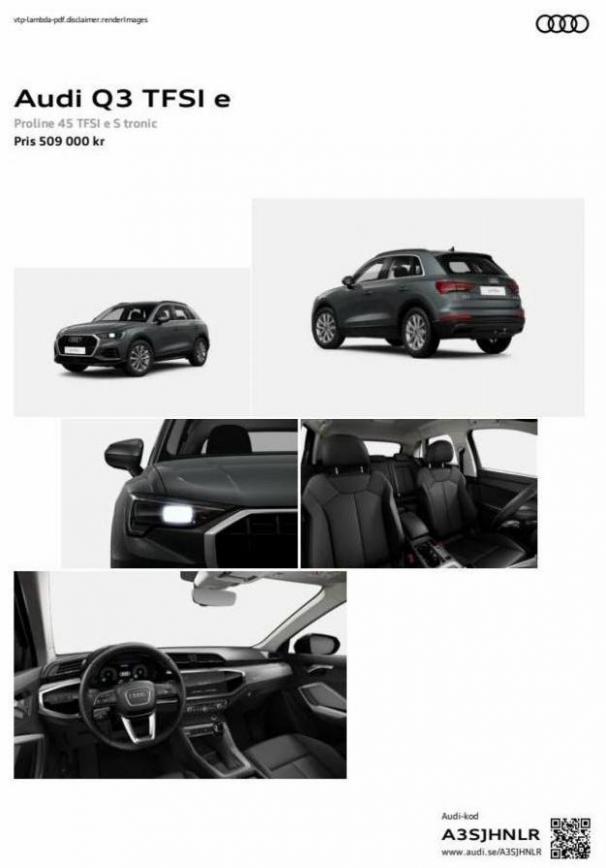 Audi Q3 TFSI e. Audi (2024-01-08-2024-01-08)