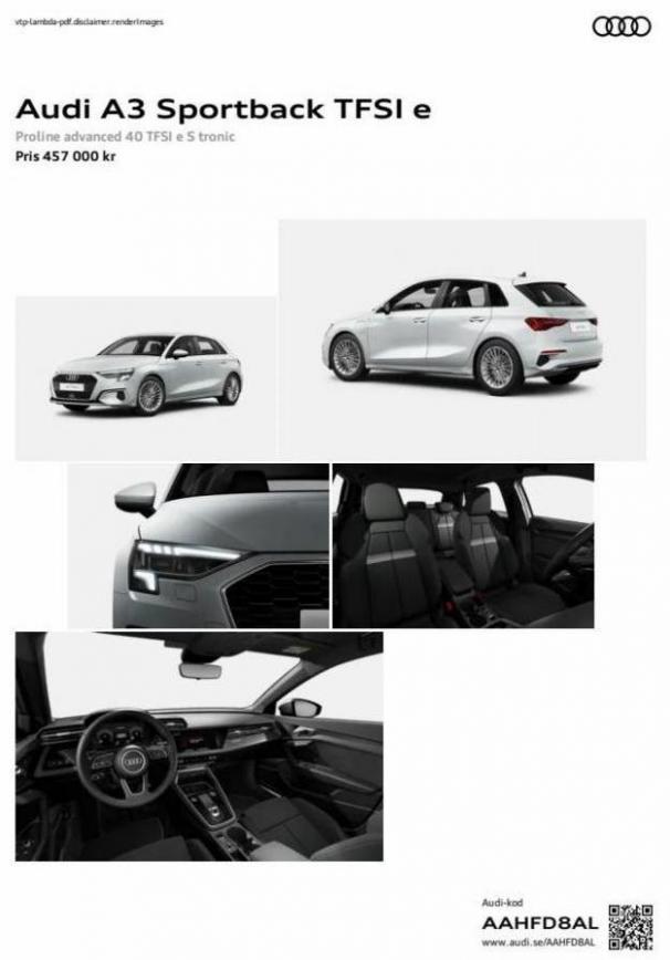 Audi A3 Sportback TFSI e. Audi (2024-01-08-2024-01-08)