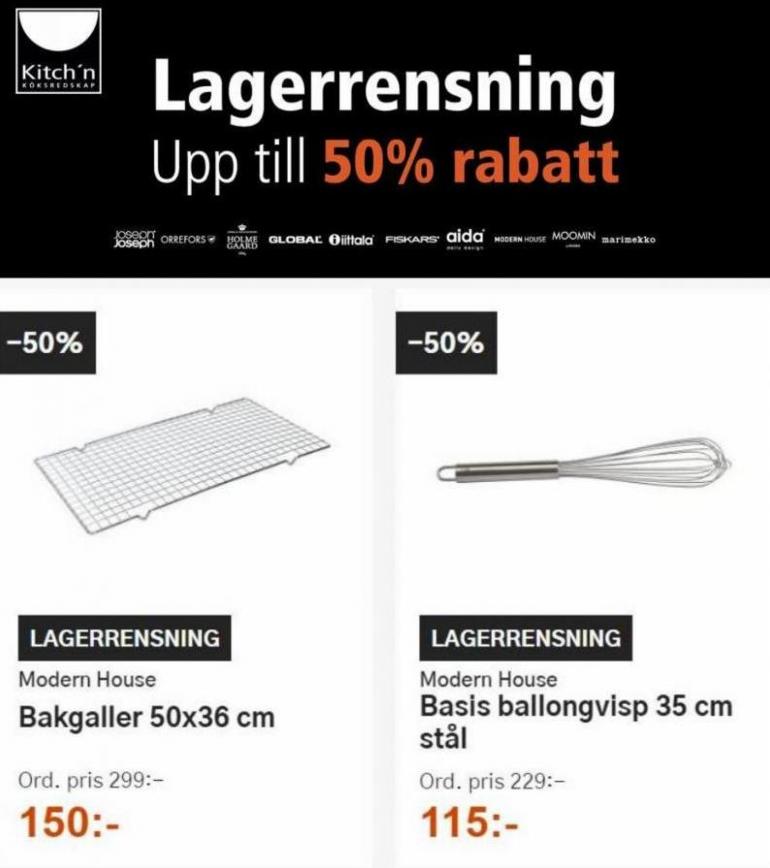 Lagerrensning. Page 3