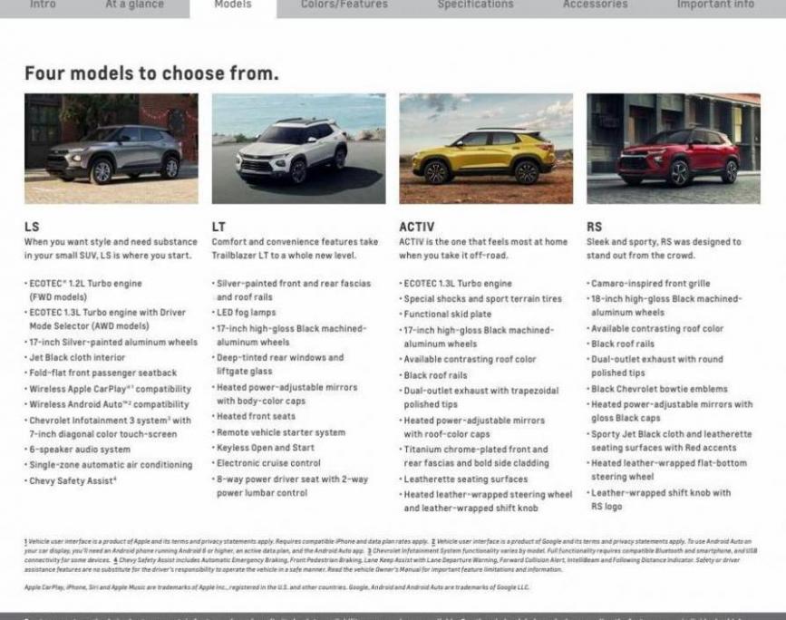Chevrolet Trailblazer 2023. Page 4
