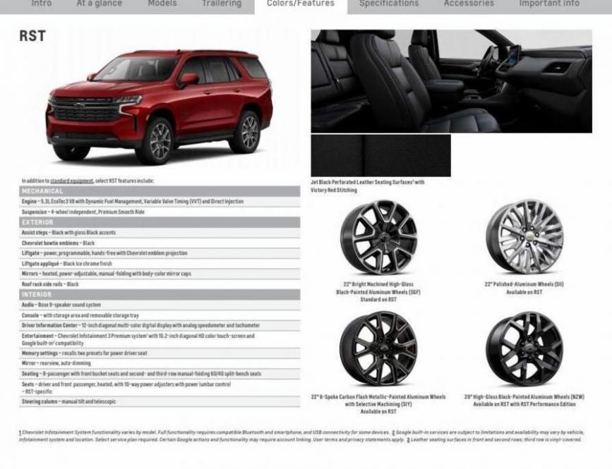 Chevrolet Tahoe 2023. Page 13