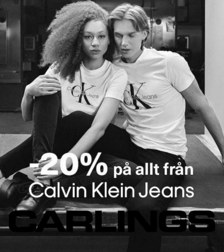 -20% på allt från Calvin Klein Jeans. Carlings (2023-04-08-2023-04-08)