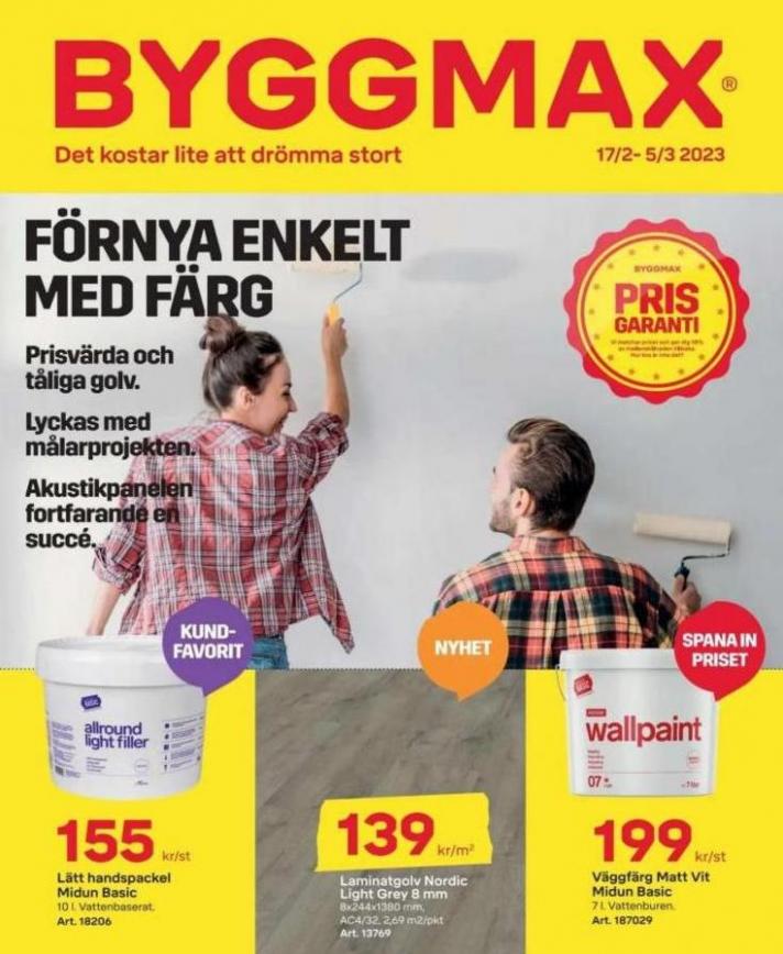 Byggmax Erbjudande Aktuella Kampanjer. Byggmax (2023-03-05-2023-03-05)
