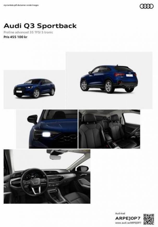 Audi Q3 Sportback. Audi (2024-01-31-2024-01-31)