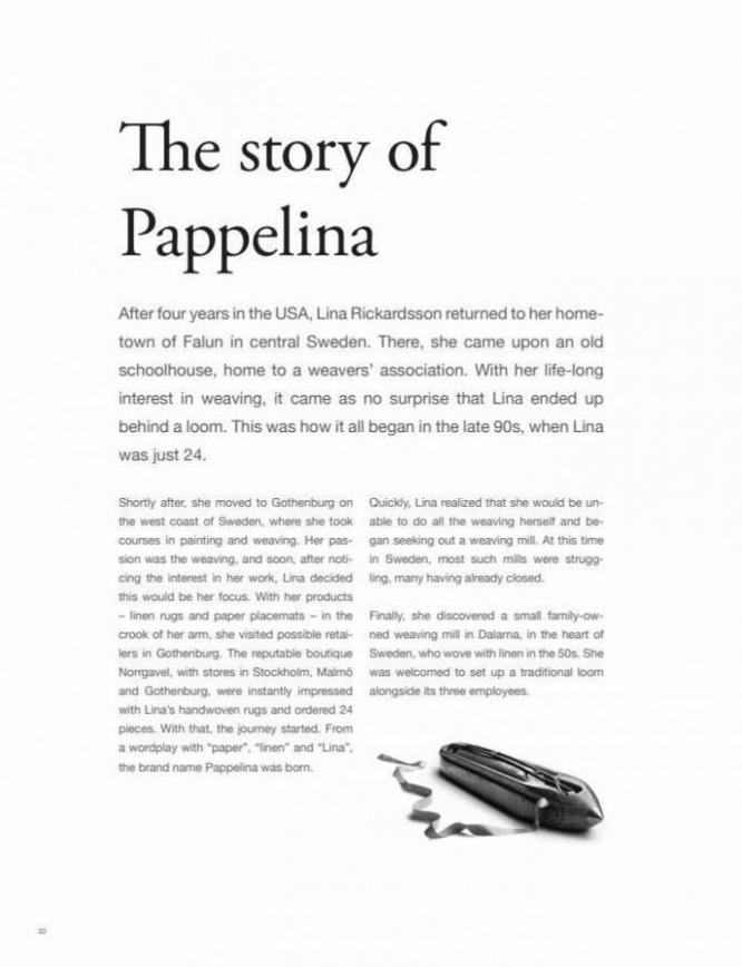 Pappelina Magazine Spring & Summer 2023. Page 22