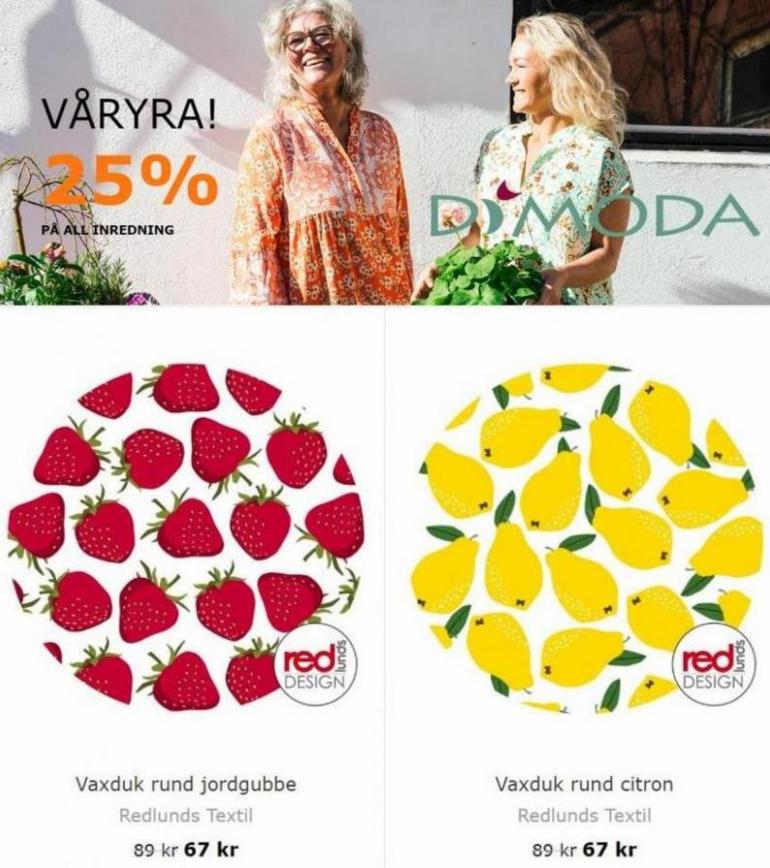 Våryra! 25% på all inredning. Page 8