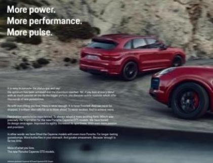 The new Cayenne GTS models. Page 12