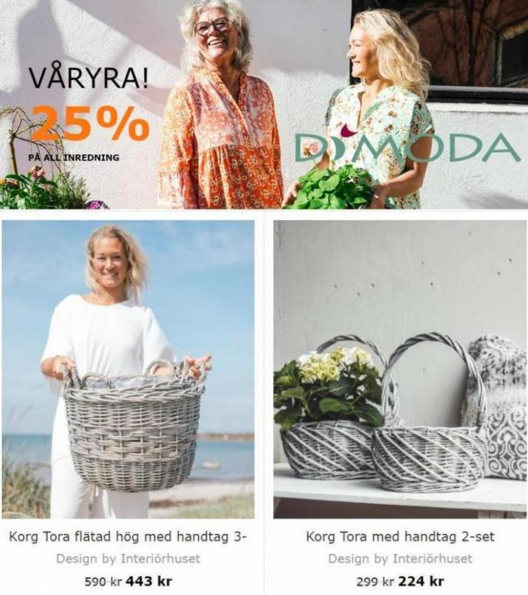 Våryra! 25% på all inredning. Page 12