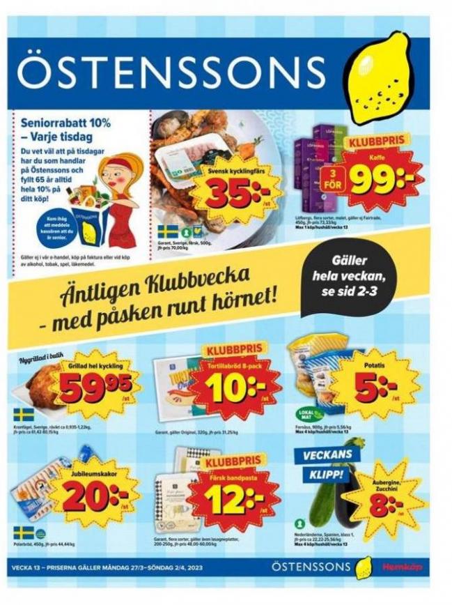 Östenssons reklambad. Östenssons (2023-04-02-2023-04-02)