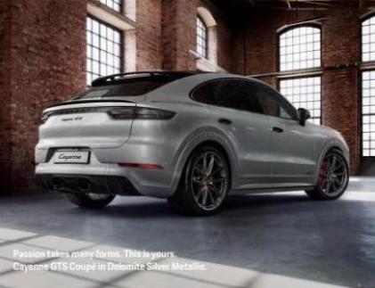 The new Cayenne GTS models. Page 38