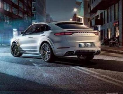 The new Cayenne Turbo S E-Hybrid models. Page 9