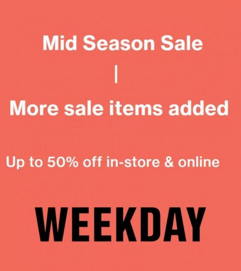 Mid Season Sale. Weekday (2023-06-03-2023-06-03)