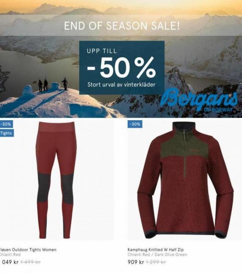 End of Season Sale!. Bergans (2023-04-29-2023-04-29)