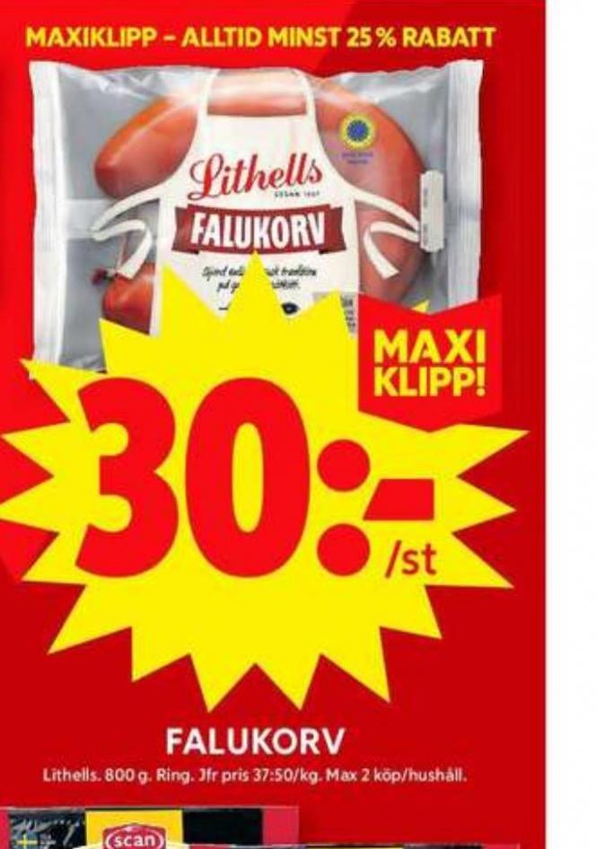 Lithells Falukorv Ica Maxi Mars 2023 6397