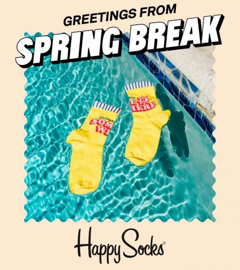 Greetings from Spring Break. Happy Socks (2023-05-18-2023-05-18)