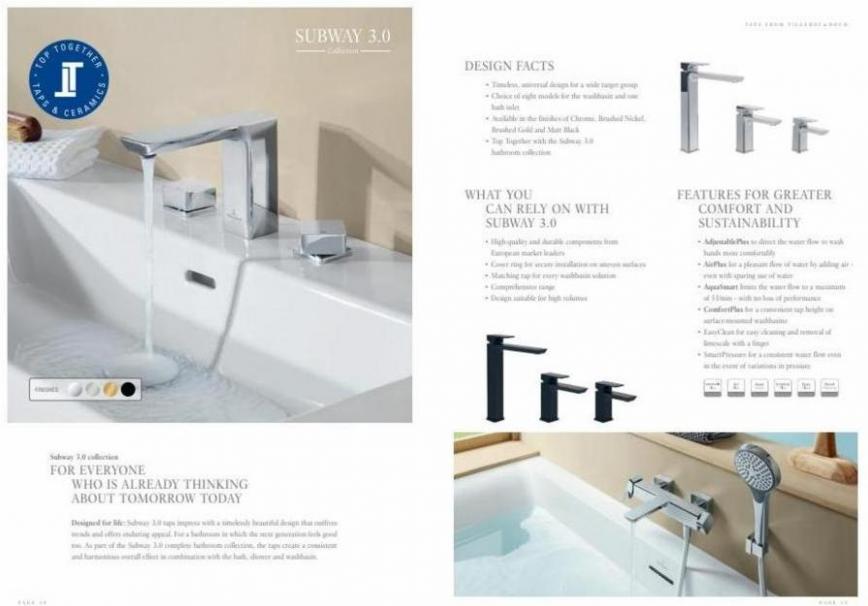 Taps & Fittings from Villeroy & Boch. Page 8