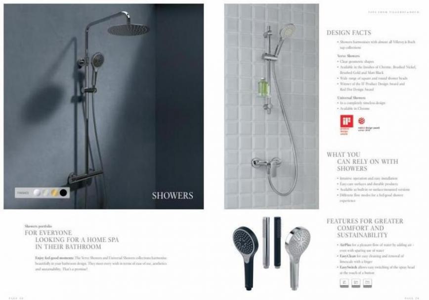Taps & Fittings from Villeroy & Boch. Page 15