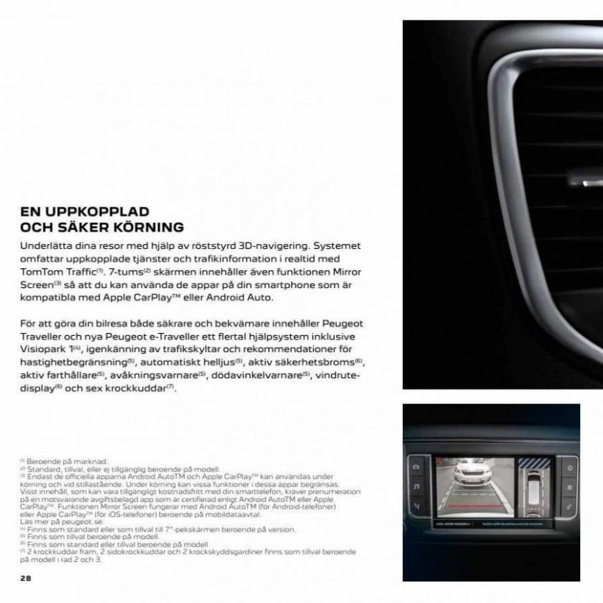Peugeot e-Traveller. Page 28