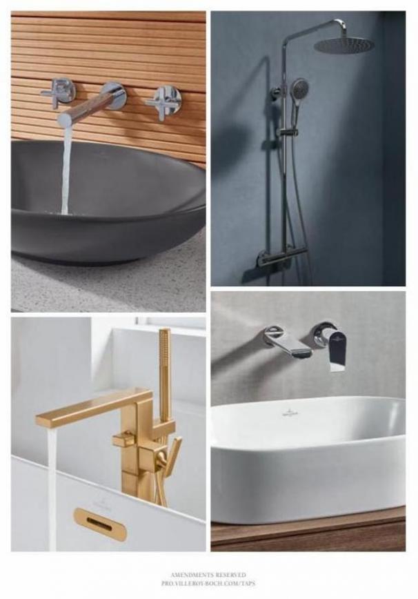 Taps & Fittings from Villeroy & Boch. Page 21