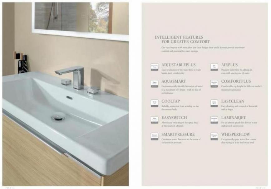Taps & Fittings from Villeroy & Boch. Page 20