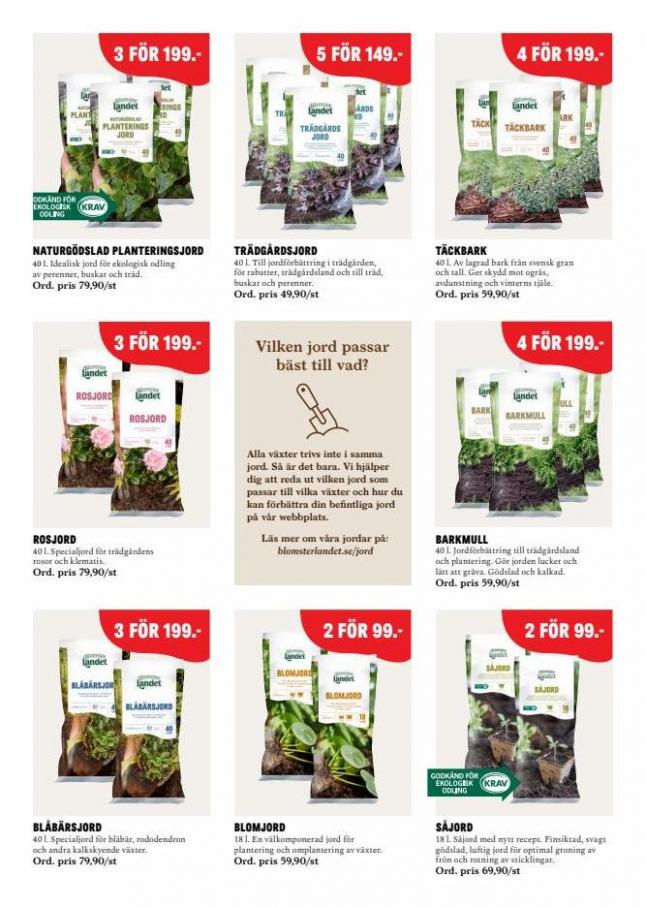 Blomsterlandet Erbjudande Aktuell Kampanj. Page 3