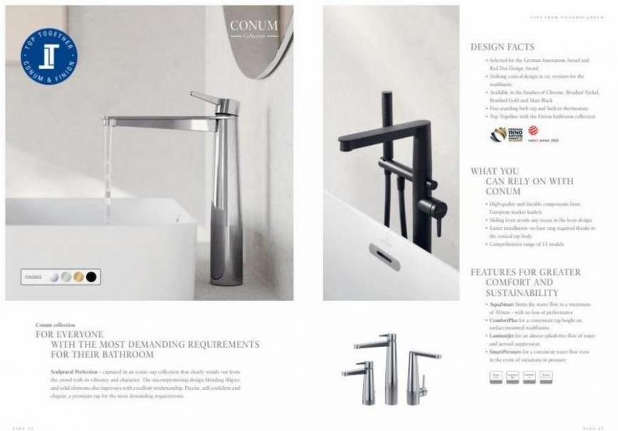 Taps & Fittings from Villeroy & Boch. Page 12